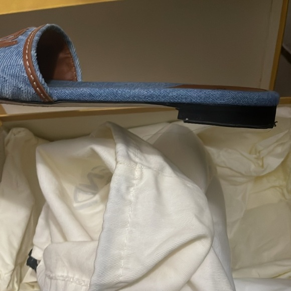 Denim Fendi Sandals - Picture 9 of 9